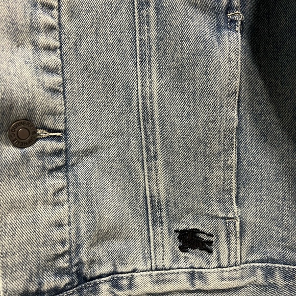 Burberry supreme Jean jacket size L - Picture 4 of 6